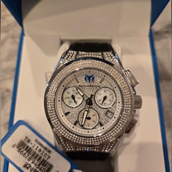 Technomarine Pave Watch - Picture 1 of 7